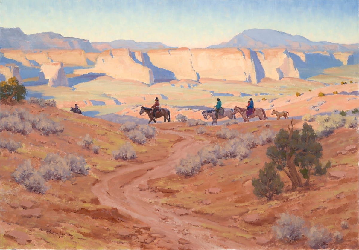 Evening Song | Ron Rencher | Oil | Sage Creek Gallery