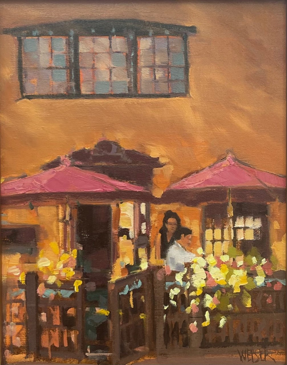 Patio Lunch Inn of the Anasazi | Donald Weber | Oil | Sage Creek Gallery