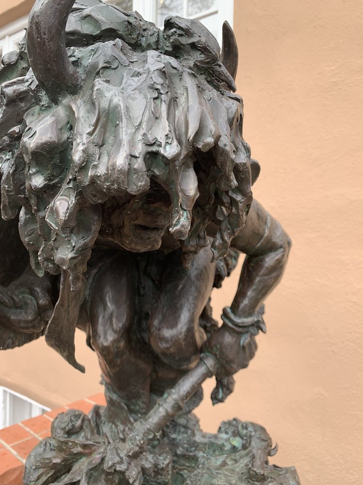 Calling all Buffalo |Scott Rogers | Bronze | Sage Creek Gallery | Front
