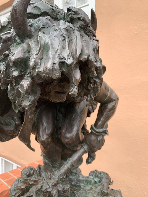 Calling all Buffalo |Scott Rogers | Bronze | Sage Creek Gallery | Front