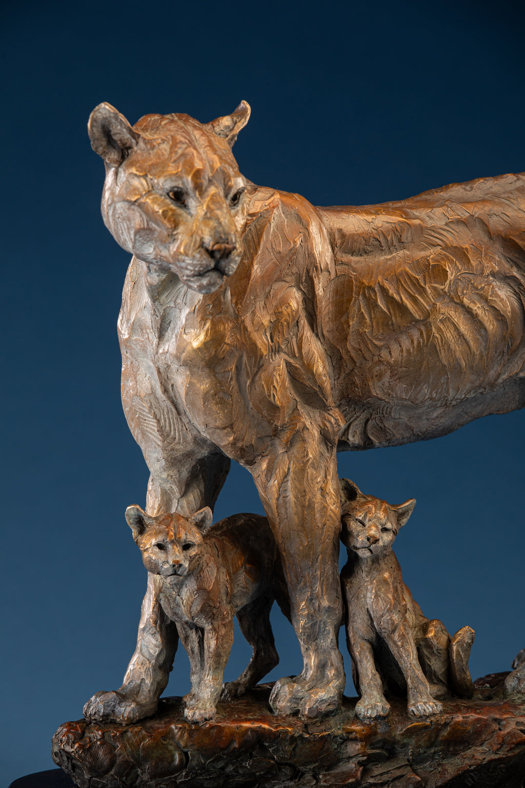 Canyon Shadows (Edition of 35) by Ken Rowe | Bronze | Sage Creek Gallery | Near 