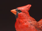 Cardinal and Dogwood (Edition of 48) by Eugene Morelli | Bronze | Sage Creek Gallery | Closeup