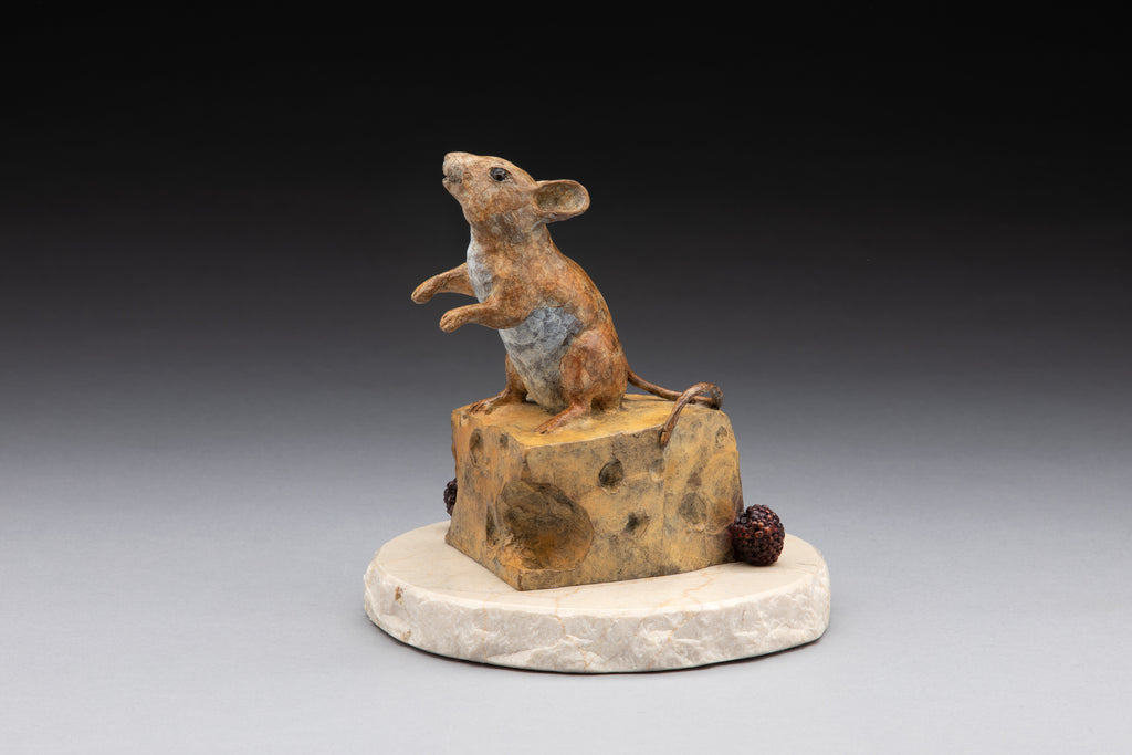 Cheeky (Edition of 29) by Diane Mason | Bronze | Sage Creek Gallery | Side