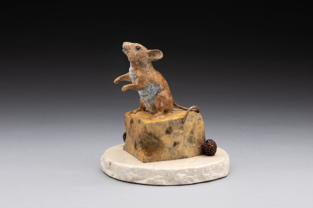 Cheeky (Edition of 29) by Diane Mason | Bronze | Sage Creek Gallery | Side