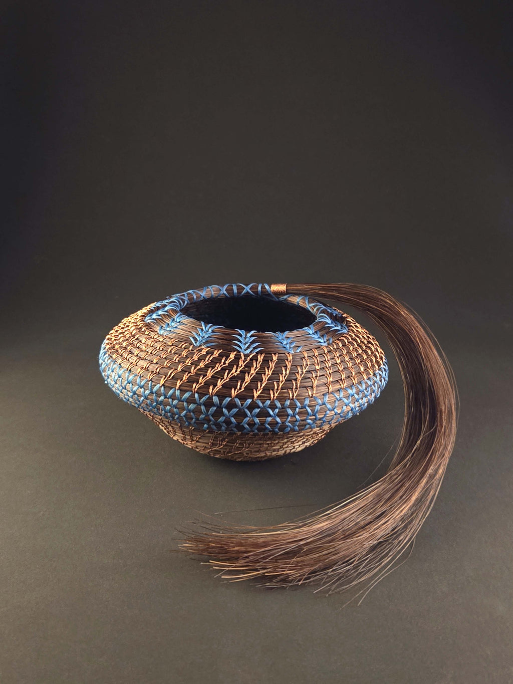 Con Brio | Jane Chavez | Horsehair | Sage Creek Gallery | Side