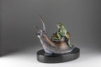 Rapid Transit (Edition of 85) by Kim Kori | Bronze | Sage Creek Gallery | Side