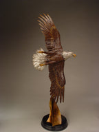 Flying Free (Edition of 27) by Eugene Morelli | Bronze | Sage Creek Gallery | Side