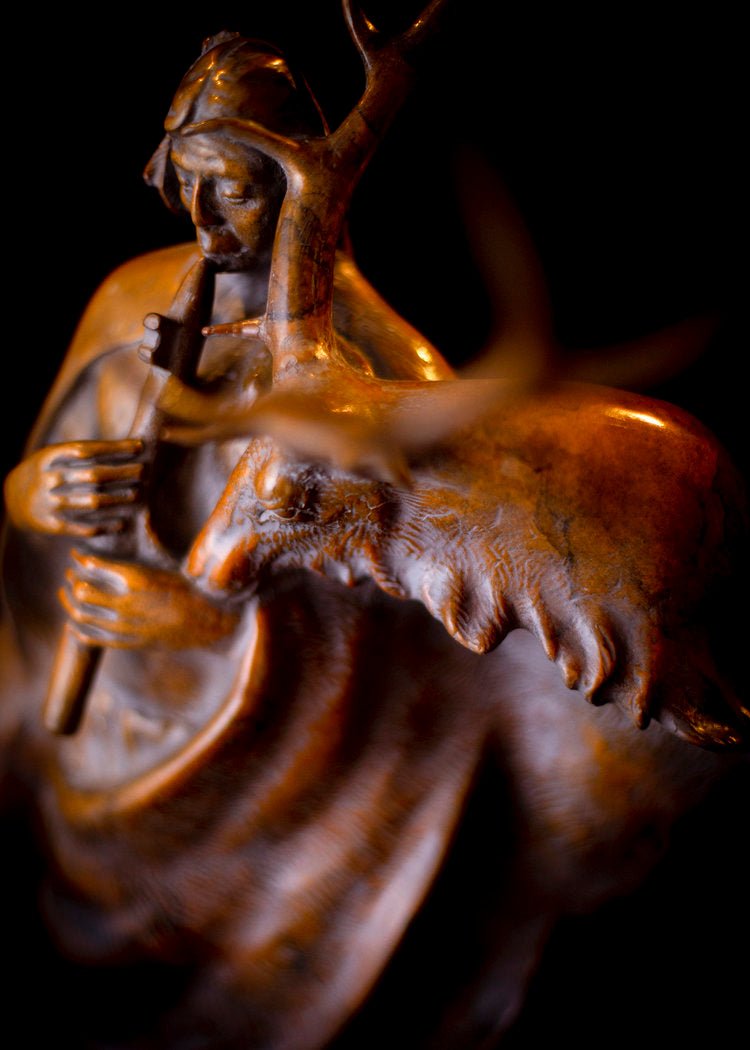 Harmony (Edition of 50) by Lincoln Fox | Bronze | Sage Creek Gallery | Closeup 2