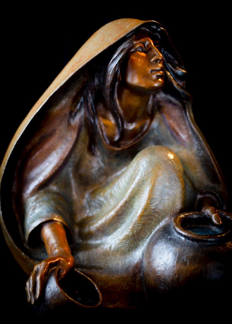 Windsong (Fountain, Edition of 75) by Lincoln Fox | Bronze | Sage Creek Gallery
