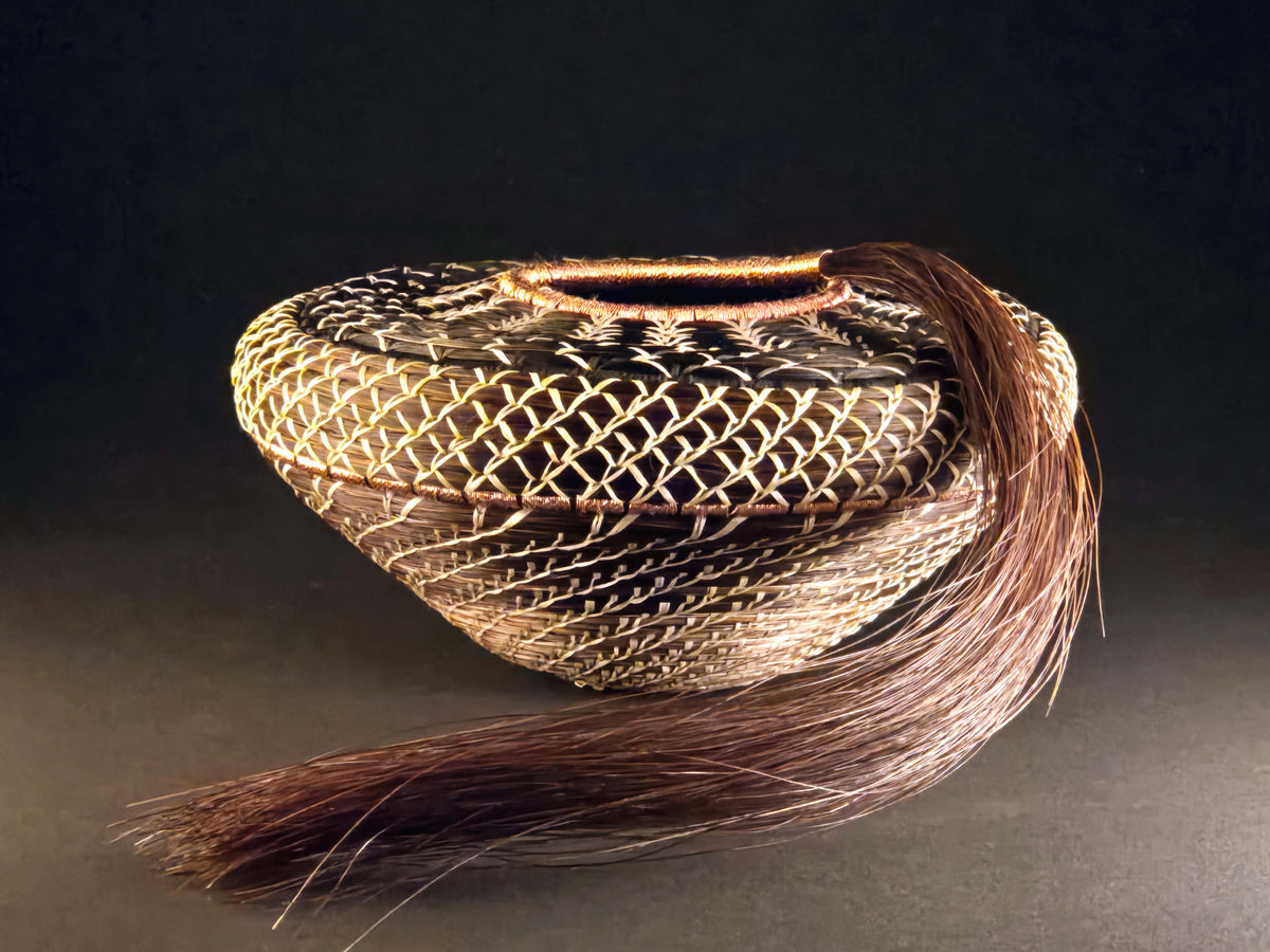 Galante | Jane Chavez | Horsehair | Sage Creek Gallery | Side