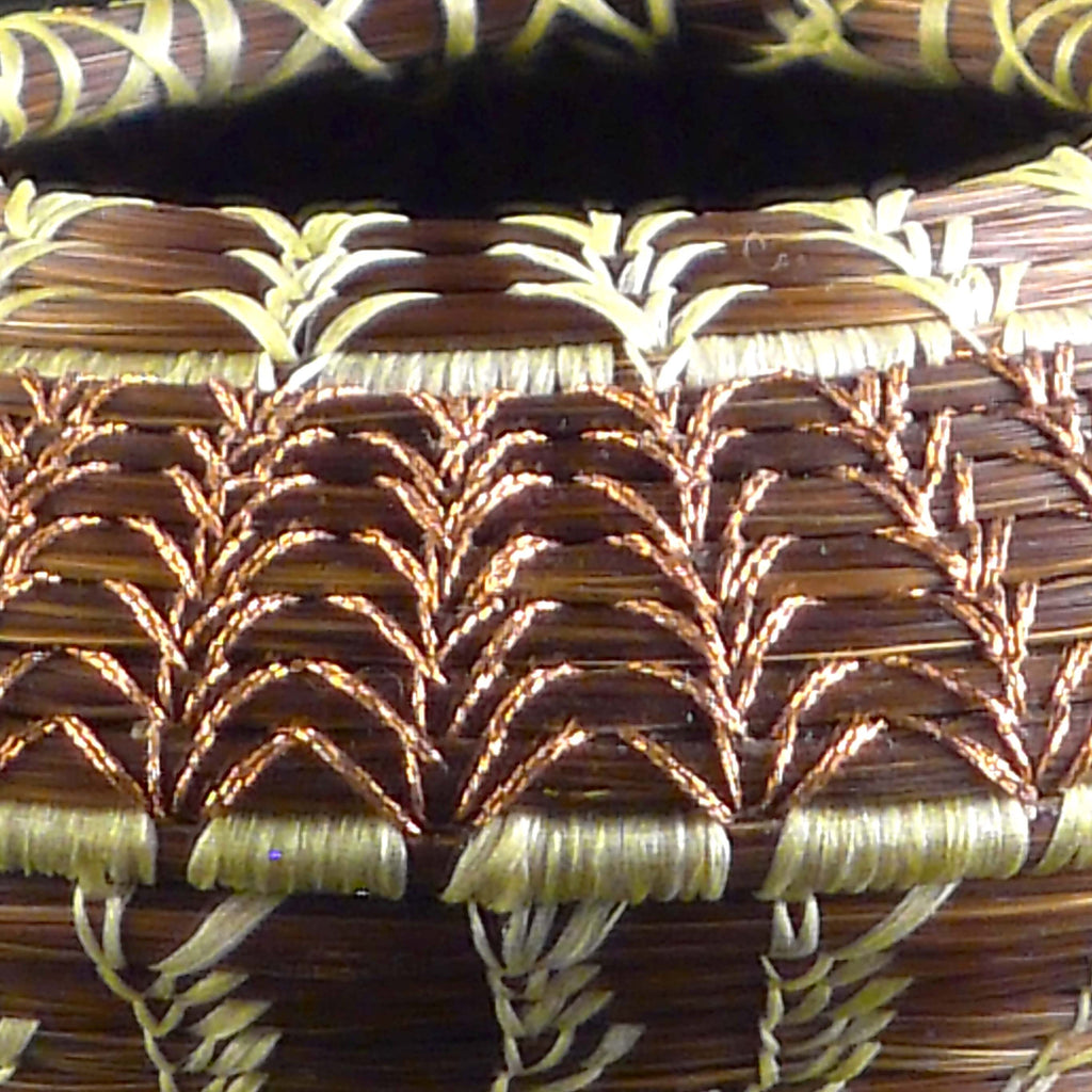 Rayo | Jane Chavez | Horsehair | Sage Creek Gallery | Closeup
