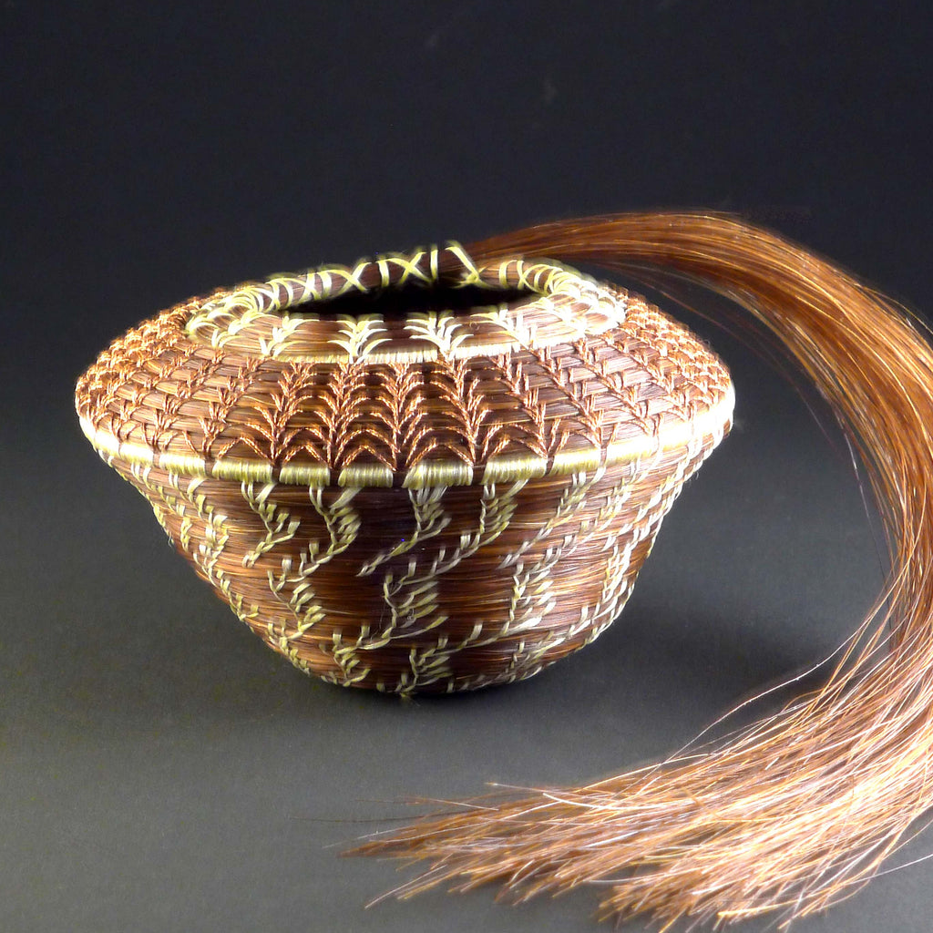 Rayo | Jane Chavez | Horsehair | Sage Creek Gallery | Side
