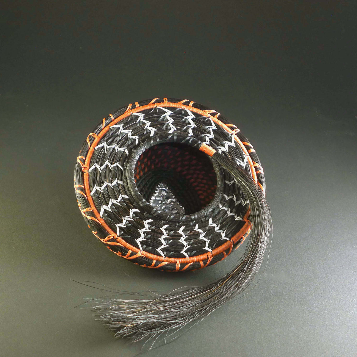 Relámpago | Jane Chavez | Horsehair | Sage Creek Gallery | Top
