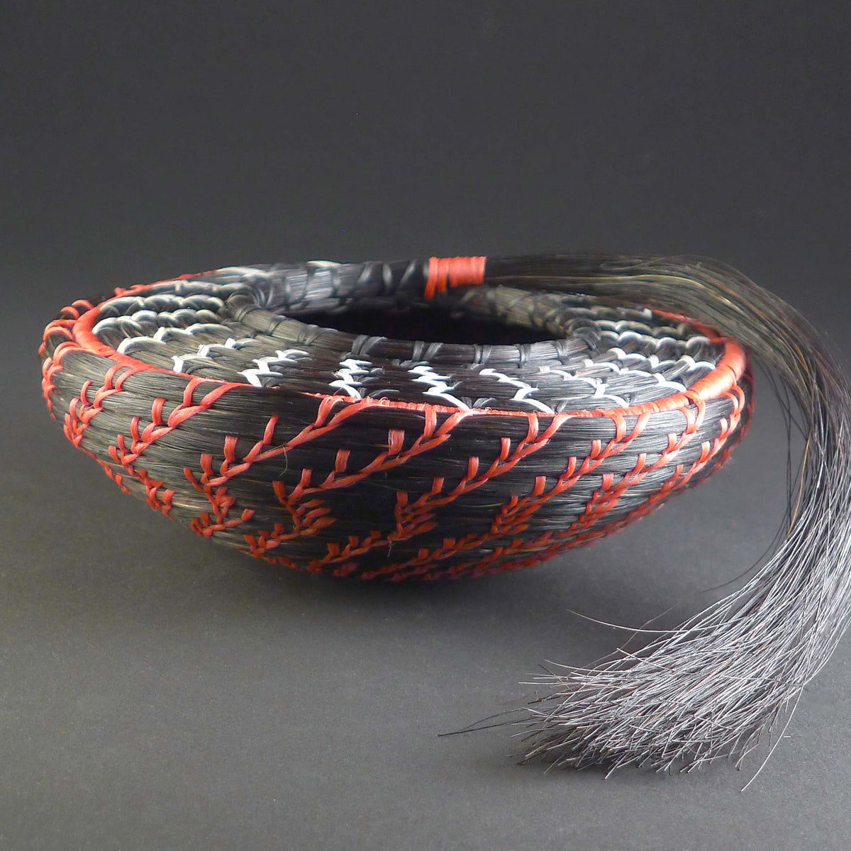 Relámpago | Jane Chavez | Horsehair | Sage Creek Gallery | Side Image