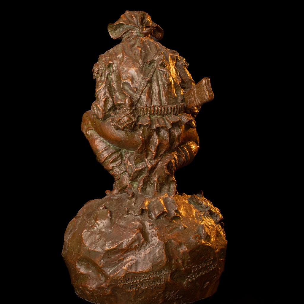 Chiricahua Apache (Edition of 30) by Scott Rogers | Bronze | Sage Creek Gallery | Image 6