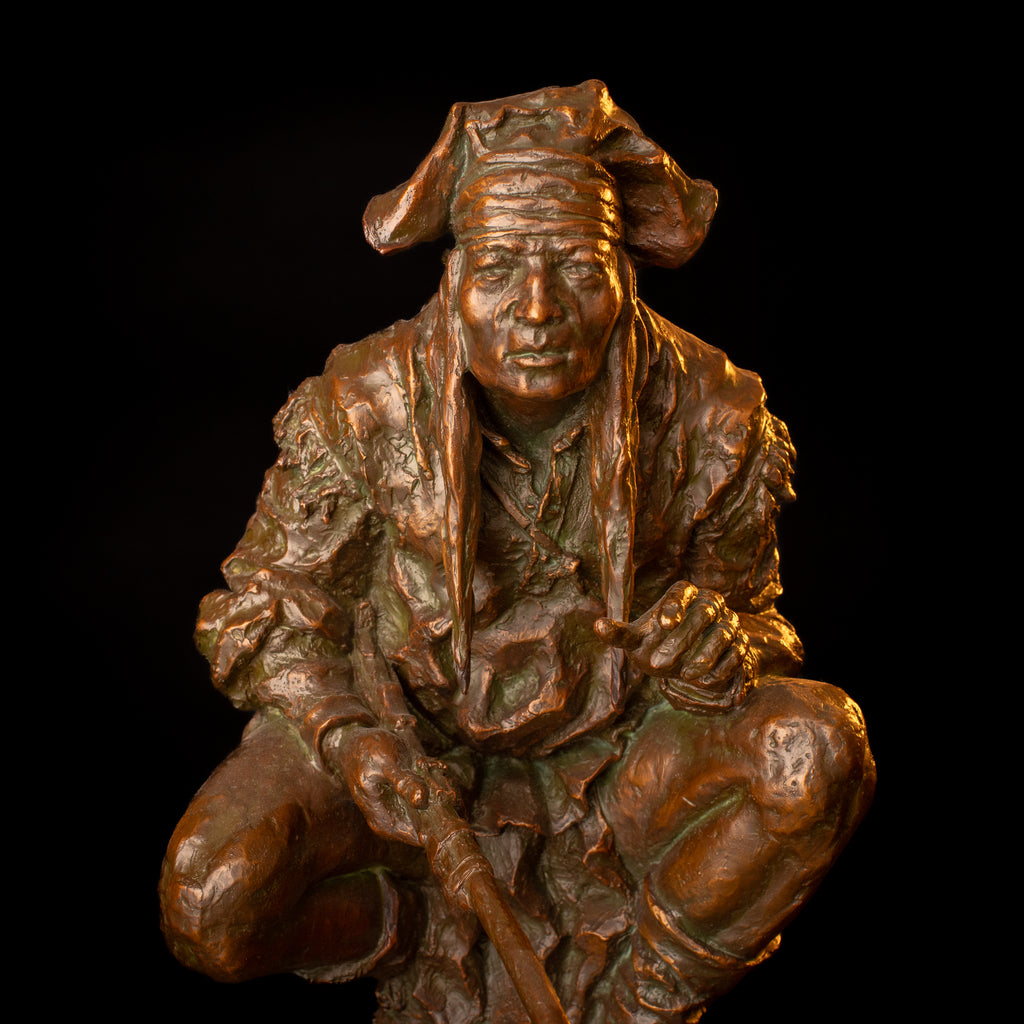 Chiricahua Apache (Edition of 30) by Scott Rogers | Bronze | Sage Creek Gallery | Image 8