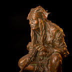 Chiricahua Apache (Edition of 30) by Scott Rogers | Bronze | Sage Creek Gallery | Image 9