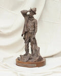 Sleepin' in these Clothes is Getting Old | Scott Rogers | Bronze | Sage Creek Gallery | Front