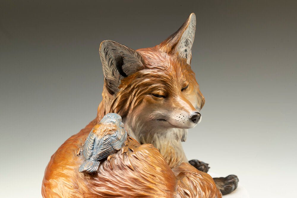 Soft Spot (Edition of 45) by Kim Kori | Bronze | Sage Creek Gallery | Back