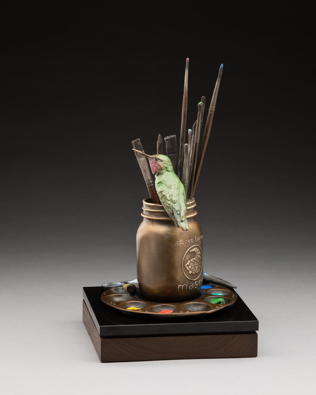 Artist's Muse (Edition of 19) by Diane Mason | Bronze | Sage Creek Gallery | back