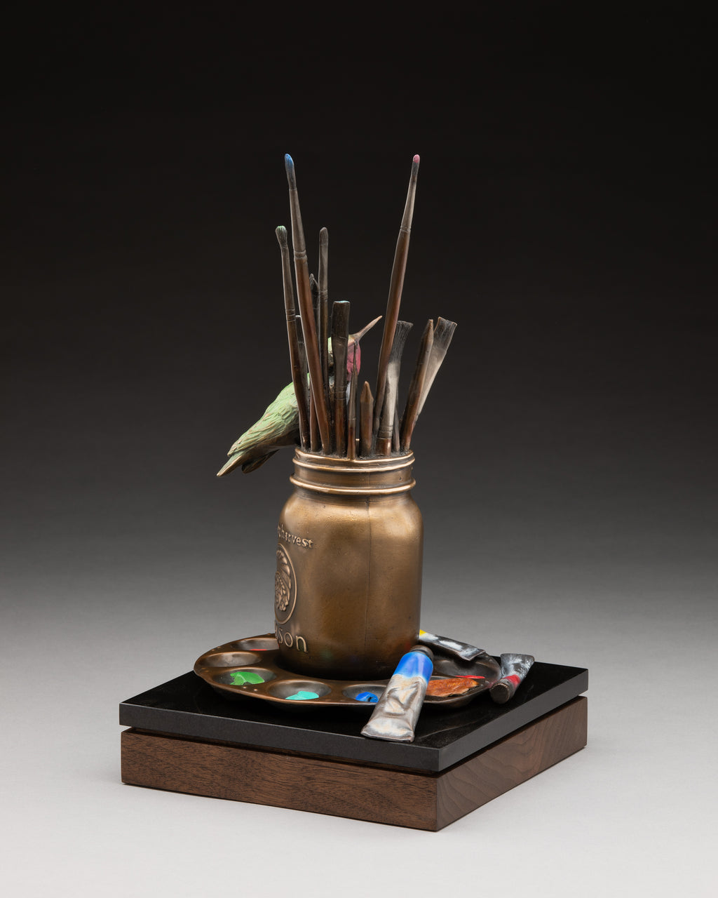 Artist's Muse (Edition of 19) by Diane Mason | Bronze | Sage Creek Gallery | side