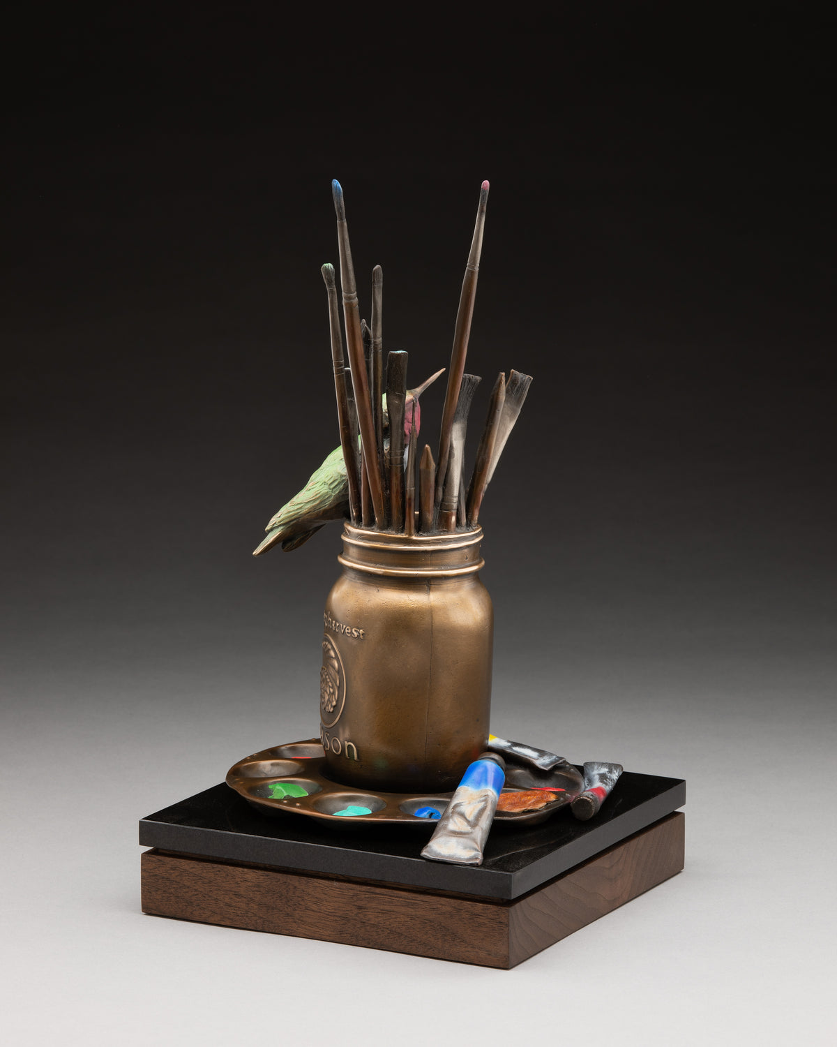 Artist's Muse (Edition of 19) by Diane Mason | Bronze | Sage Creek Gallery | side