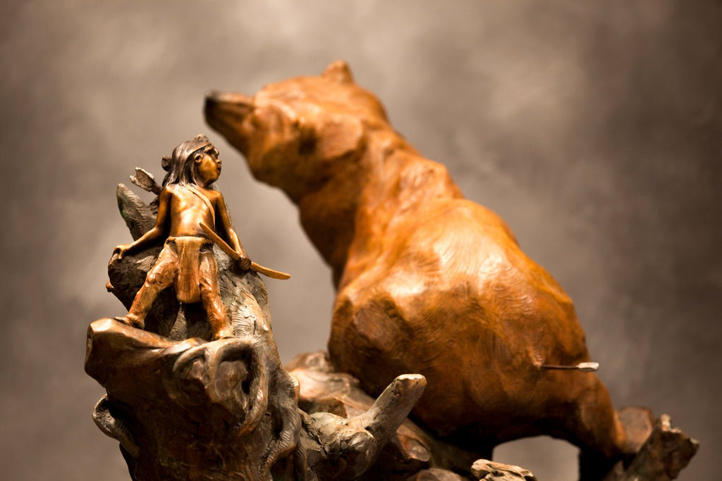 Berry Dreams (Edition of 150) by Walt Horton | Bronze | Sage Creek Gallery | Back