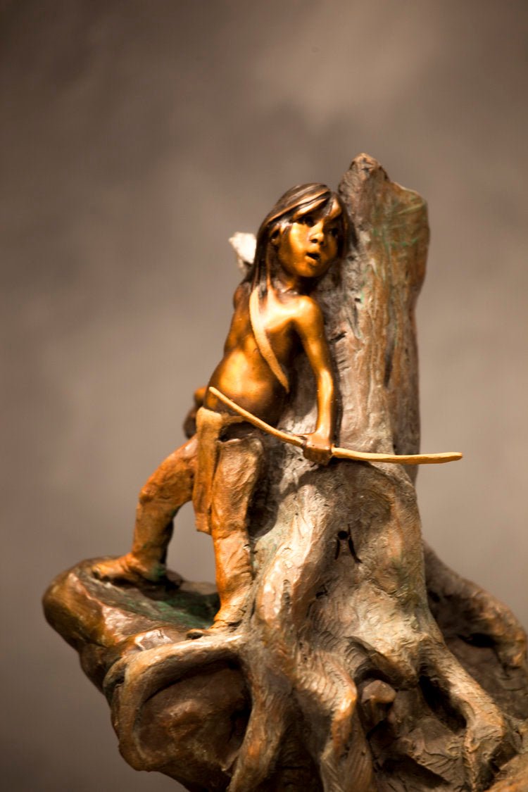 Berry Dreams (Edition of 150) by Walt Horton | Bronze | Sage Creek Gallery | Closeup