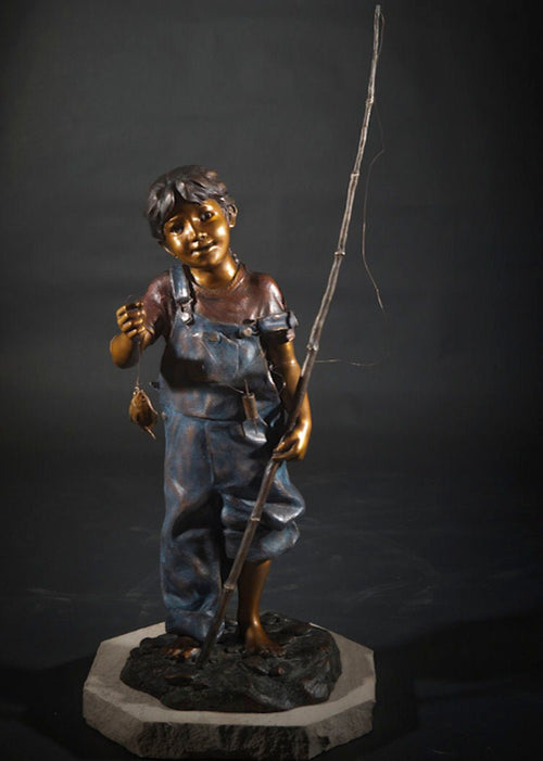Can I keep Him (Edition of 50) by Walt Horton | Bronze | Sage Creek Gallery | Front