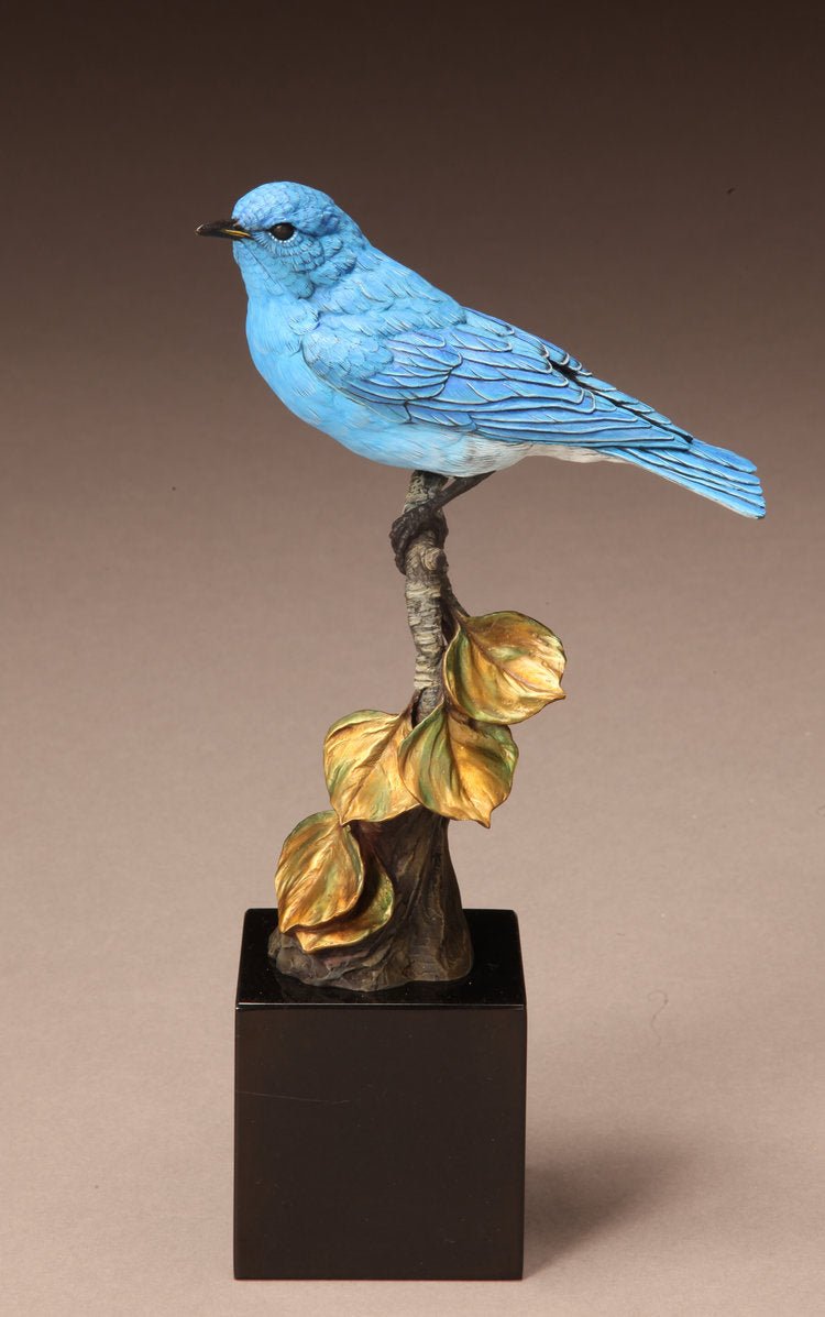 Mountain Blue (Edition of 36) by Joan Zygmunt | Bronze | Sage Creek Gallery | Side