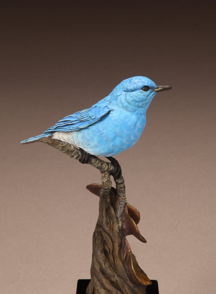 Mountain Blue (Edition of 36) by Joan Zygmunt | Bronze | Sage Creek Gallery | Side 2