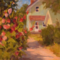 Alley Blossoms | Sandra Boschet | Oil | Sage Creek Gallery