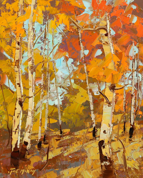 Autumn’s Glow | Joe McKay | Oil | Sage Creek Gallery