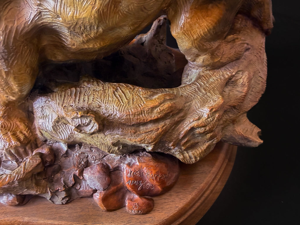 Redemption | Walt Horton | Bronze | Sage Creek Gallery | Close Up