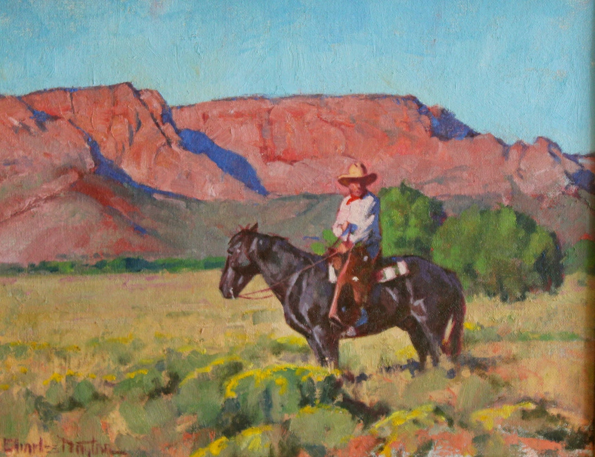 Desert Evening | Charles Dayton Oil | Sage Creek Gallery