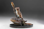Leave Nothing but Footprints (Edition of 45) by Kim Kori | Bronze | Sage Creek Gallery | Side