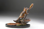 Leave Nothing but Footprints (Edition of 45) by Kim Kori | Bronze | Sage Creek Gallery | Side 2