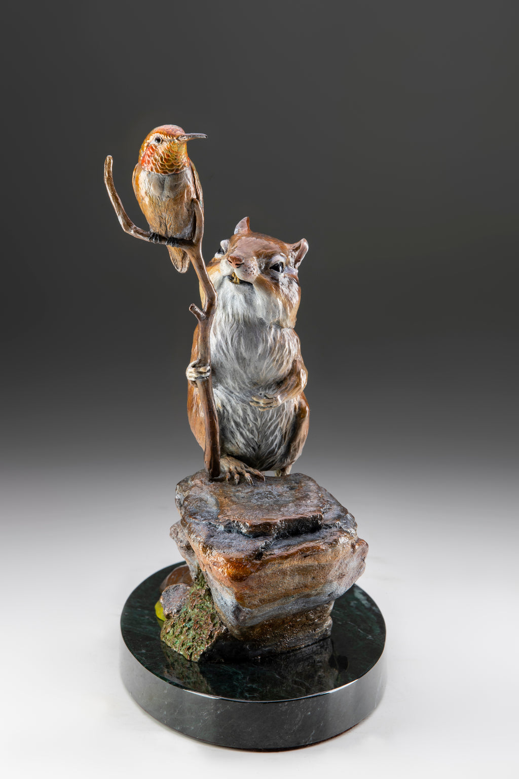 Leave Nothing but Footprints (Edition of 45) by Kim Kori | Bronze | Sage Creek Gallery | Front
