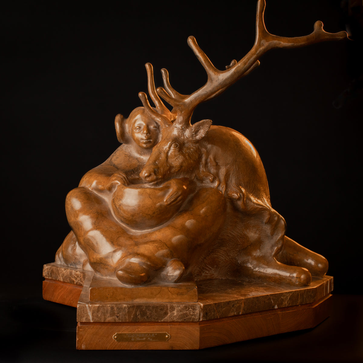 Daybreak (Edition of 50) by Lincoln Fox | Bronze | Sage Creek Gallery
