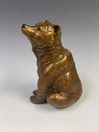 High Country Grizzly (Edition of 48) by Eugene Morelli | Bronze | Sage Creek Gallery | Side