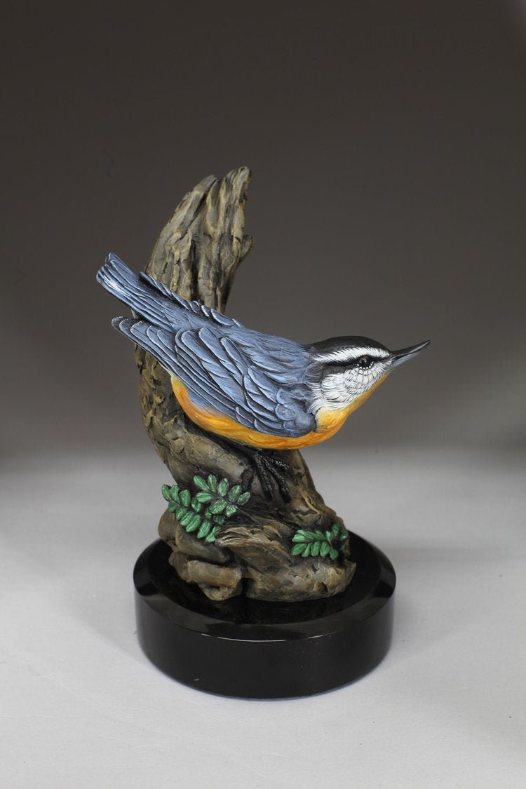 Nuthatch (Edition of 75) by Eugene Morelli | Bronze | Sage Creek Gallery