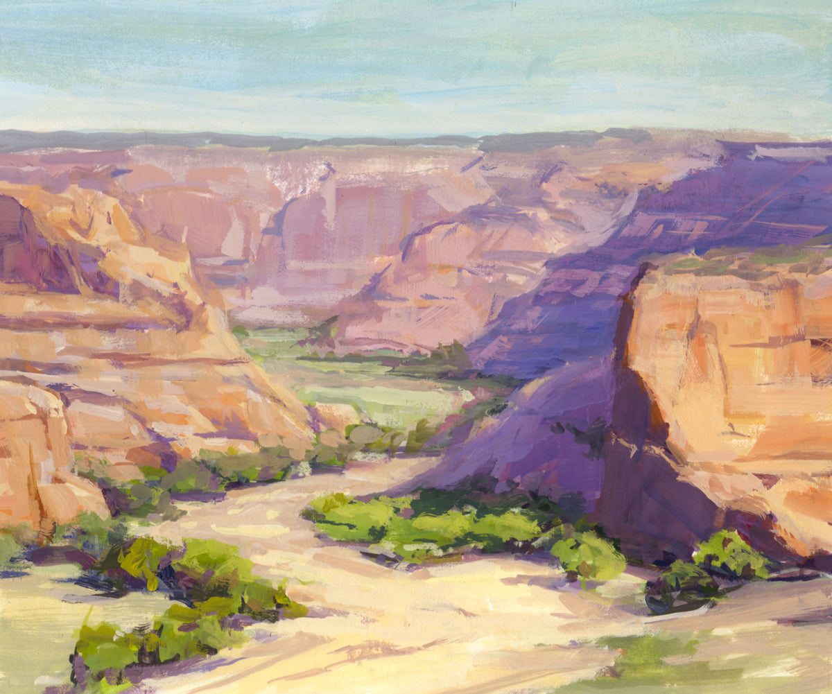 Storied Walls | Cecilia Robertson | Gouache | Sage Creek Gallery