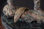 A Moment Caught In Time (Edition of 35) by Ken Rowe | Bronze | Sage Creek Gallery | Base