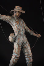 A Moment Caught In Time (Edition of 35) by Ken Rowe | Bronze | Sage Creek Gallery | Close Up