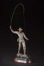 A Moment Caught In Time (Edition of 35) by Ken Rowe | Bronze | Sage Creek Gallery | Front 3