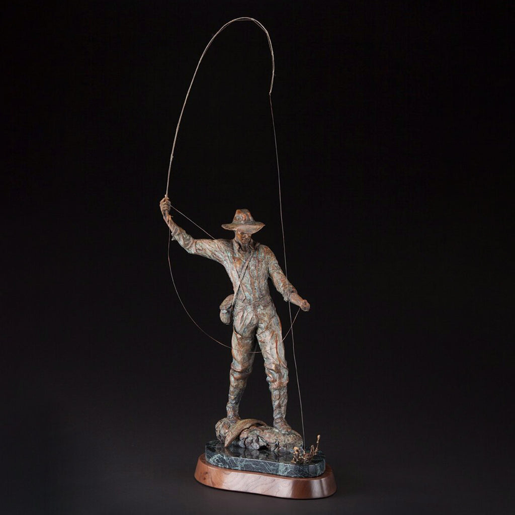 A Moment Caught In Time (Edition of 35) by Ken Rowe | Bronze | Sage Creek Gallery | Front