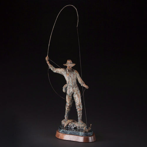 A Moment Caught In Time (Edition of 35) by Ken Rowe | Bronze | Sage Creek Gallery | Front