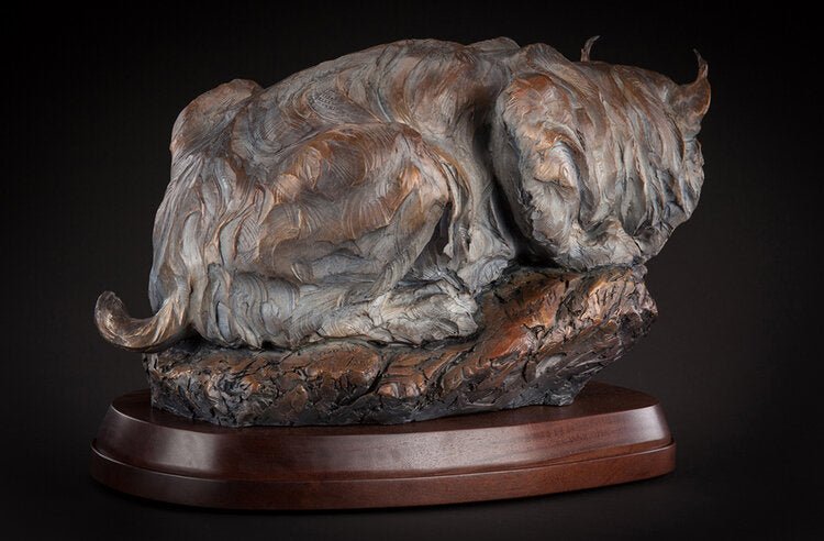 Anticipation (Edition of 35) by Ken Rowe | Bronze | Sage Creek Gallery | Back