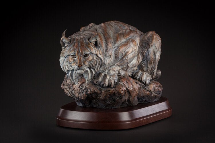 Anticipation (Edition of 35) by Ken Rowe | Bronze | Sage Creek Gallery | Front