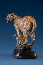 Canyon Shadows (Edition of 35) by Ken Rowe | Bronze | Sage Creek Gallery | Back